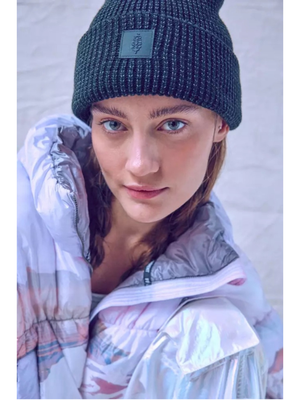 Free People Beanie All Black/Gray